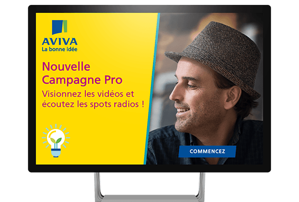 La création d'une interface pour Aviva