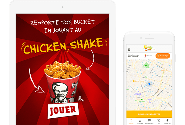 Application sur mesure pour KFC