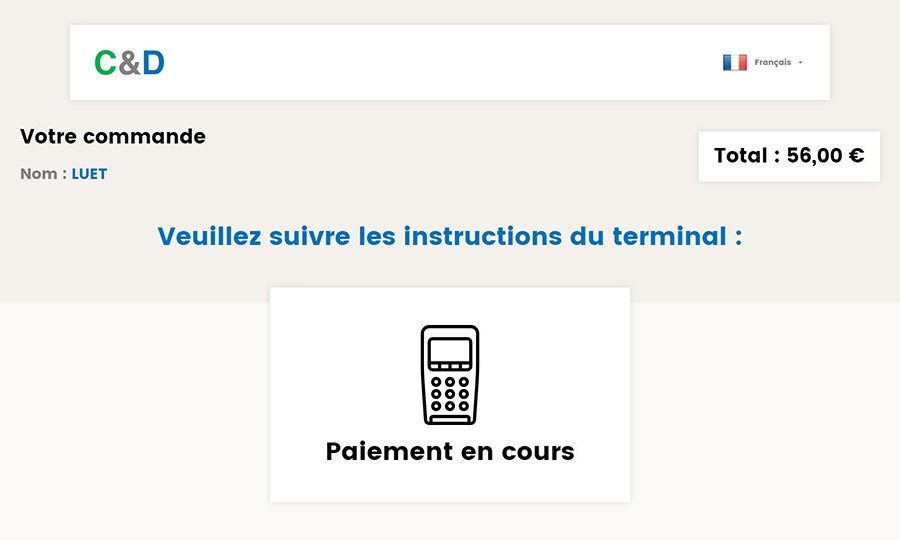 Payer directement dans l'application